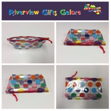 Wash Bag Medium - Colourful Spots Wash Bag Medium - Colourful Spots